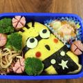 marororon's cooksnap of when they made ミニオン♥キャラ弁♥簡単.