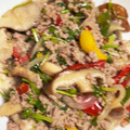 マリアの料理記録日誌's cooksnap of when they made 挽き肉とパクチーの炒めもの.