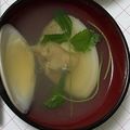 らんち☆'s cooksnap of when they made はまぐりのお吸物椀.