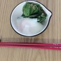 今日の夕日's cooksnap of when they made 冷蔵庫から出して　そのまま簡単　温泉卵　.
