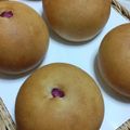 nyangomama's cooksnap of when they made 桜香るあんパン.