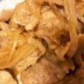 yokoyoko107's cooksnap of when they made 母の味♡超簡単肉炒め♡丼にも♡.
