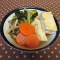 龍青空ママ's cooksnap of when they made 豆腐と小松菜・ブナピーの煮物♪.