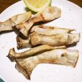 yumihuar's cooksnap of when they made ラクックで焼エリンギBBQスタイル.