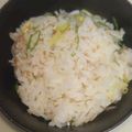 なめこおろし's cooksnap of when they made 白だしで簡単＊しらすの炊き込みごはん＊.
