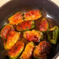 アレグモニ's cooksnap of when they made えのきでふわふわ☆ピーマンの肉詰め.
