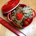 ぐにゅまる's cooksnap of when they made 舞茸でかさまし牛丼.