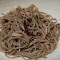ムッチムチ's cooksnap of when they made 余り蕎麦で☆和風ソバペペロンチーノ♪♪.