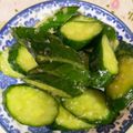 メトロガール's cooksnap of when they made きゅうりと搾菜の姜葱醤和え.