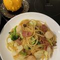 Hirarinn☆'s cooksnap of when they made あっさりキャベツベーコンパスタ.