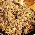 えみりんたん's cooksnap of when they made 黒胡椒DE舞茸のにんにくバター焼きご飯❤.