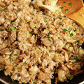 えみりんたん's cooksnap of when they made 黒胡椒DE舞茸のにんにくバター焼きご飯❤.