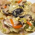 きなこ˙ᴥ˙'s cooksnap of when they made 玉子とじ (鶏)【病院食】.