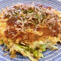 クックLDX6TD☆'s cooksnap of when they made 粉なし♪ オートミールお好み焼き☺.