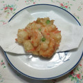 ❀さちりん❀'s cooksnap of when they made 紅生姜と小エビのかき揚げ.