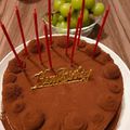 ｔｗｅｅｔｙ's cooksnap of when they made シフォン生地で簡単チョコレートケーキ.