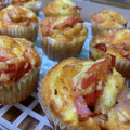 Umayumayu's cooksnap of when they made おうちごはん！HMで簡単！お食事マフィン.