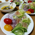 クックI7I5L1☆'s cooksnap of when they made 生ハムとレタスのさっぱりマリネ.