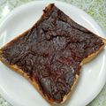 SUNMOONMOM's cooksnap of when they made チョコあんホットサンド.
