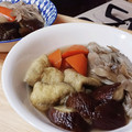 ruris7's cooksnap of when they made ナスと厚揚げ・シメジの煮物♪.