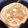 食べるって大事！'s cooksnap of when they made 薄力粉でシンプルなパンケーキ♪.