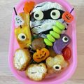 わんわん★うーたん's cooksnap of when they made チーズのミイラおにぎり弁当☆キャラ弁.