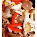 バキ子's cooksnap of when they made パプリカとしめじ炒めもの.