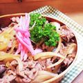お山のエイ's cooksnap of when they made 簡単！まるで吉野家の味！の牛丼.