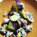 くーまんず's cooksnap of when they made とまらない♪豚バラとさつま芋のポン酢炒め.