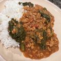 クックUAHSYE☆'s cooksnap of when they made カリーノケールのキーマカレー.