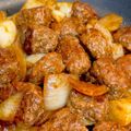 やよい・M's cooksnap of when they made 合い挽き肉でお手軽ミートボール.