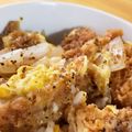 クックDZN48G☆'s cooksnap of when they made 市販のカツを使って♪チキンカツ丼.