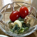 はなぴっち's cooksnap of when they made 小松菜とちくわのカラシマヨ和え.