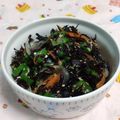 赤い電話's cooksnap of when they made 和え物◎オクラとひじきのごまポン酢和え.