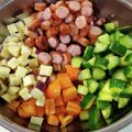 ｸﾏﾘｴ's cooksnap of when they made 柿★サツマイモ★サラダ.