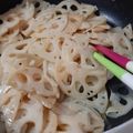 田辺うみ's cooksnap of when they made レンコンのきんぴら　白だし風味.