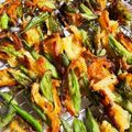 ○＊sayaka＊○'s cooksnap of when they made インゲンとさきいかのかき揚げ.
