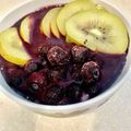 苺大福くん's cooksnap of when they made オートミール入りアサイーボウル.