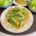へい♡ゆー♡'s cooksnap of when they made ご飯がすすむ！　我が家の肉ニラもやし炒め.