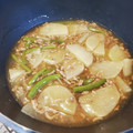 のこばーば's cooksnap of when they made 手早く簡単☆大根とひき肉いんげんの煮物.