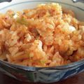 へのへのもへの's cooksnap of when they made 我が家no豚マヨキムチ炒飯.