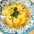 みなとのまんま's cooksnap of when they made 白だし餡かけ蟹玉※ ふわふわ&優しい味.
