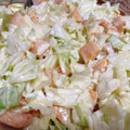 ミラマリ's cooksnap of when they made 柿がおかずに！柿とキャベツのマヨサラダ.