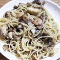 カプチーナ！'s cooksnap of when they made 簡単シーフードきのこパスタ.