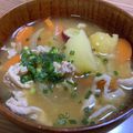 お塩と砂糖's cooksnap of when they made これで決まり！簡単でしょうが～☆とん汁.