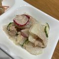 zipnzippy's cooksnap of when they made ラディッシュ(大根)きゅうりの絶品サラダ.