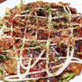 rikoe's cooksnap of when they made オートミールとねぎのヘルシーお好み焼き.