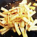 yukim's cooksnap of when they made マコモダケのメンマ風.