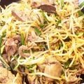みなぴっぴ☆'s cooksnap of when they made もやし沢山の鶏ニラレバ炒め.