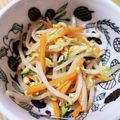 もにゃっこ's cooksnap of when they made 簡単！もやしの中華サラダ.